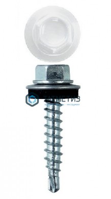 Саморез окраш.кров. 4,8х29 /9003/ (250 шт/уп) Z | «ТАТМЕТИЗ» Саморез окраш.кров. 4,8х29 /9003/ (250 шт/уп) Z - магазин крепежа «ТАТМЕТИЗ»