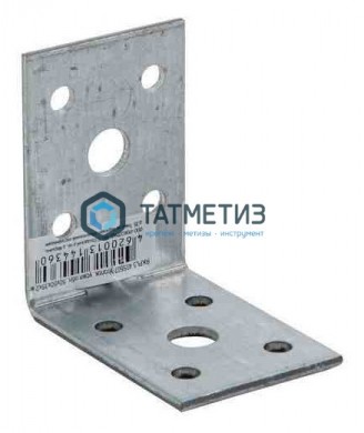 Крепежный усиленный уголок KUU  50x50x35 -  магазин крепежа «ТАТМЕТИЗ»