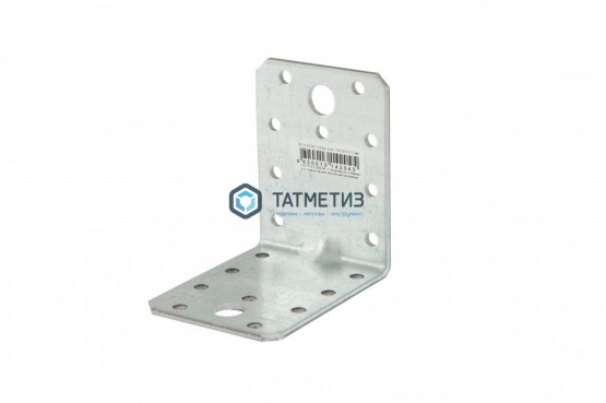Крепежный усиленный уголок KUU  70x70x55 х 2,0 мм -  магазин крепежа «ТАТМЕТИЗ»