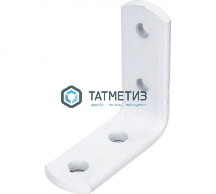 Кронштейн бытовой окрашенный белый 50*50*20*4,0 м | «ТАТМЕТИЗ» Кронштейн бытовой окрашенный белый 50*50*20*4,0 м - магазин крепежа «ТАТМЕТИЗ»