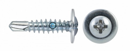 Саморез п/ш сверло 4,2х32 (7 500 шт/уп) PREMIUM | «ТАТМЕТИЗ» Саморез п/ш сверло 4,2х32 (7 500 шт/уп) PREMIUM - магазин крепежа «ТАТМЕТИЗ»