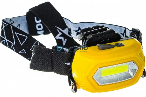 Фонарь налобный аккум. КОСМОС Li-Po 3W, 3,7V, COB зарядка от USB, 1,2Ah | «ТАТМЕТИЗ» Фонарь налобный аккум. КОСМОС Li-Po 3W, 3,7V, COB зарядка от USB, 1,2Ah - магазин крепежа «ТАТМЕТИЗ»