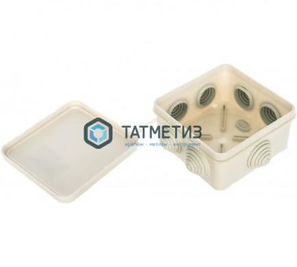 Коробка распр. ОП 100х100х50мм, IP55, нар. монтаж, HEGEL -  магазин крепежа «ТАТМЕТИЗ»