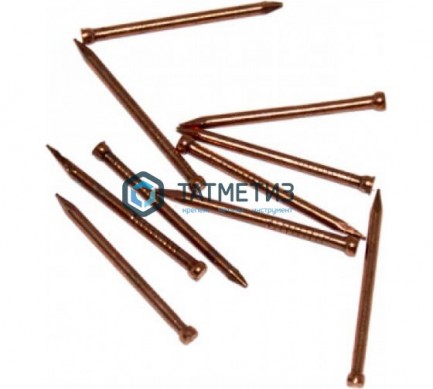 Гвозди NFL-CU омедн 1,2х40 (5 кг) | «ТАТМЕТИЗ» Гвозди NFL-CU омедн 1,2х40 (5 кг) - магазин крепежа «ТАТМЕТИЗ»