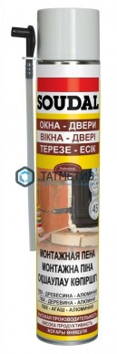 Пена монтажная SOUDAL 750мл /12 | «ТАТМЕТИЗ» Пена монтажная SOUDAL 750мл /12 - магазин крепежа «ТАТМЕТИЗ»