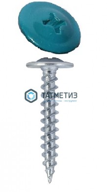 Саморез п/ш остр. 4,2x25 RAL 5024 (500 шт/уп) | «ТАТМЕТИЗ» Саморез п/ш остр. 4,2x25 RAL 5024 (500 шт/уп) - магазин крепежа «ТАТМЕТИЗ»