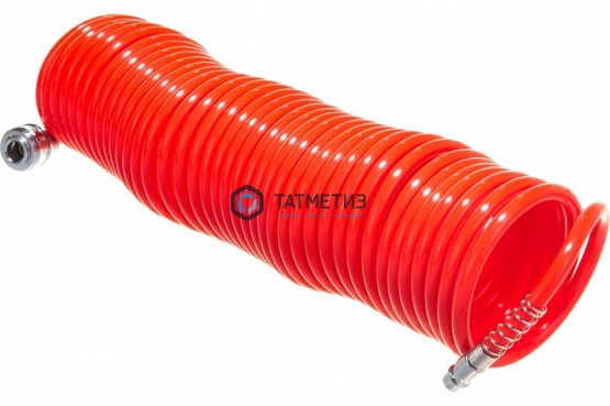 Шланг спиральный воздушный, 15 м, с быстросъемными соединениями// Matrix | «ТАТМЕТИЗ» Шланг спиральный воздушный, 15 м, с быстросъемными соединениями// Matrix - магазин крепежа «ТАТМЕТИЗ»