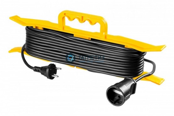 Удлинитель на рамке 1х30м, силовой, 2200 Вт, ПВС 2х0.75кв.мм, STAYER MF 207 | «ТАТМЕТИЗ» Удлинитель на рамке 1х30м, силовой, 2200 Вт, ПВС 2х0.75кв.мм, STAYER MF 207 - магазин крепежа «ТАТМЕТИЗ»