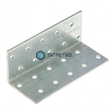 Крепежный уголок KU 40x40x100 х 2,0мм | «ТАТМЕТИЗ» Крепежный уголок KU 40x40x100 х 2,0мм - магазин крепежа «ТАТМЕТИЗ»