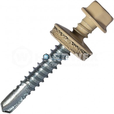 Саморез окраш.кров. 5,5х38 /1015/ | «ТАТМЕТИЗ» Саморез окраш.кров. 5,5х38 /1015/ - магазин крепежа «ТАТМЕТИЗ»