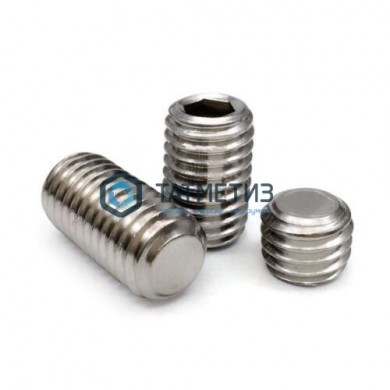 Винт установочный с засверл. концом, внутренний шестигранник ИСО 4029 (ДИН 916) А2 M 6X 8 |  «ТАТМЕТИЗ» Винт установочный с засверл. концом, внутренний шестигранник ИСО 4029 (ДИН 916) А2 M 6X 8 -  магазин крепежа «ТАТМЕТИЗ»