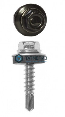 Саморез окраш.кров. 5,5х19 /9005/ DAXMER M (10х250) | «ТАТМЕТИЗ» Саморез окраш.кров. 5,5х19 /9005/ DAXMER M (10х250) - магазин крепежа «ТАТМЕТИЗ»