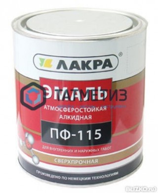 Эмаль ПФ-115 БЕЛАЯ глянцевая 20 кг- ЛАКРА | «ТАТМЕТИЗ» Эмаль ПФ-115 БЕЛАЯ глянцевая 20 кг- ЛАКРА - магазин крепежа «ТАТМЕТИЗ»