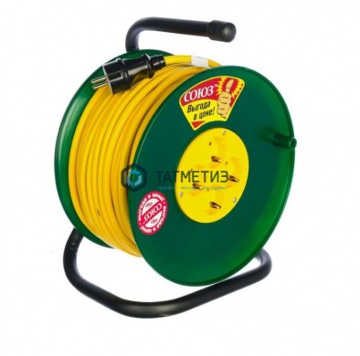 Удлинитель на кат. 4х50м б/з, ПВС 2х1,5, 3500 Вт, IP20, 16А, Атлант | «ТАТМЕТИЗ» Удлинитель на кат. 4х50м б/з, ПВС 2х1,5, 3500 Вт, IP20, 16А, Атлант - магазин крепежа «ТАТМЕТИЗ»