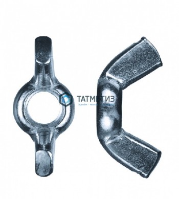 Гайка барашек оцинк М10 | «ТАТМЕТИЗ» Гайка барашек оцинк М10 - магазин крепежа «ТАТМЕТИЗ»