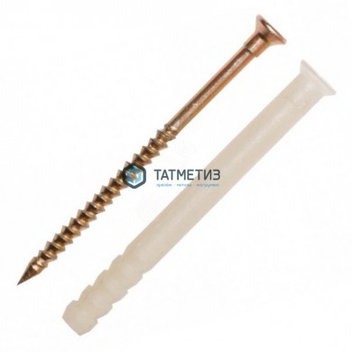 Дюбель-гвоздь  6х80 потай (1000 шт/уп) ТК нейлон -  магазин крепежа «ТАТМЕТИЗ»