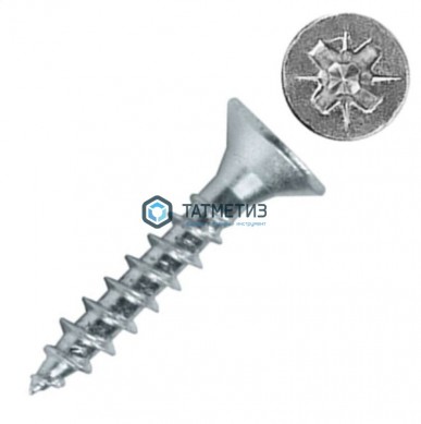 Шурупы унив. 2,5х10 (1000 шт/уп) ТК БЕЛЫЙ ЦИНК | «ТАТМЕТИЗ» Шурупы унив. 2,5х10 (1000 шт/уп) ТК БЕЛЫЙ ЦИНК - магазин крепежа «ТАТМЕТИЗ»