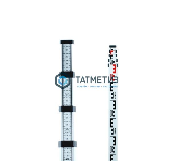 Рейка нивелирная телескопическая ADA STAFF 4 (рейка – отсчет мм шкалы снизу вверх, чехол, 4 м) Рейка нивелирная телескопическая ADA STAFF 4 (рейка – отсчет мм шкалы снизу вверх, чехол, 4 м)