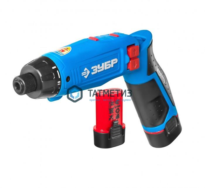 Отвертка-трансформер аккумуляторная, 7.2 В, Li-Ion PRO, 2АКБ, ЗУБР Профессионал Отвертка-трансформер аккумуляторная, 7.2 В, Li-Ion PRO, 2АКБ, ЗУБР Профессионал