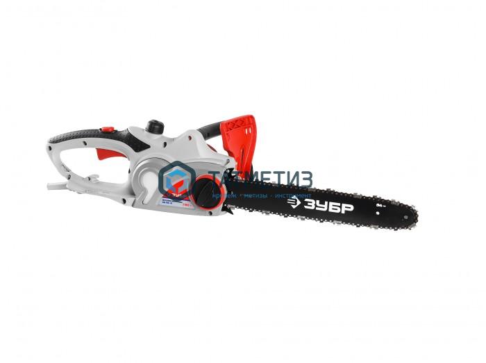 Пила цепная (электропила), ЗУБР, попер. двиг., защита руки, смена цепи без ключа, шина 40см, 2000 Вт Пила цепная (электропила), ЗУБР, попер. двиг., защита руки, смена цепи без ключа, шина 40см, 2000 Вт