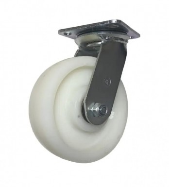 Колеса большегрузные НЕЙЛОН поворотное с площадкой и тормозом d 125 мм | «ТАТМЕТИЗ» Колеса большегрузные НЕЙЛОН поворотное с площадкой и тормозом d 125 мм - магазин «ТАТМЕТИЗ»