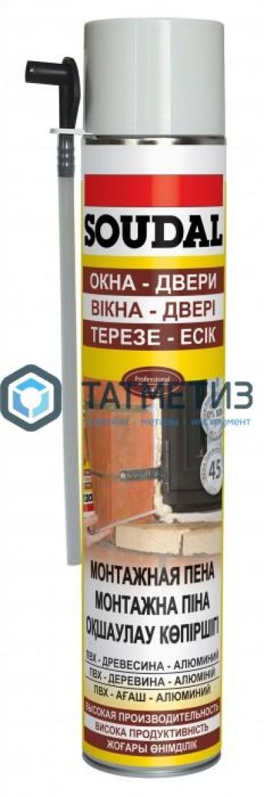 Пена монтажная SOUDAL  300мл /12 -  магазин крепежа «ТАТМЕТИЗ»