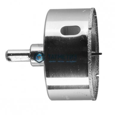 Коронка алмазная по кафелю и стеклу, d=73 мм, зерно Р 60, в сборе, ЗУБР Профессионал -  магазин крепежа «ТАТМЕТИЗ»