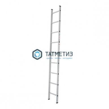 Лестница, 1 х 9 ступеней, алюминиевая, односекционная  Новая высота серия NV100 -  магазин крепежа «ТАТМЕТИЗ»