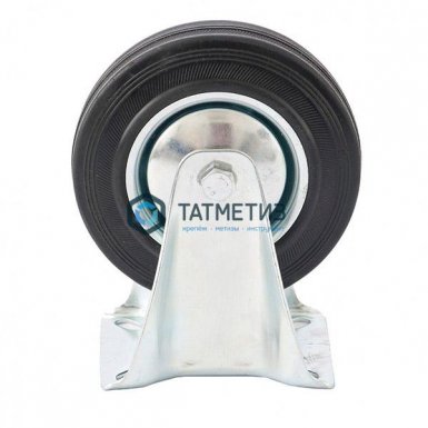 Колесо неповоротное d-160мм, крепление платформенное // СИБРТЕХ | «ТАТМЕТИЗ» Колесо неповоротное d-160мм, крепление платформенное // СИБРТЕХ - магазин «ТАТМЕТИЗ»