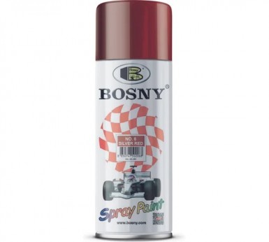 Краска аэроз. BOSNY 520 мл. №006  КРАСНАЯ -  магазин «ТАТМЕТИЗ»