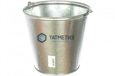 Ведро оцинкованное 15л // Россия -  магазин крепежа «ТАТМЕТИЗ»