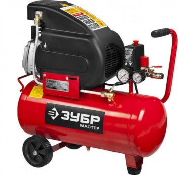 Компрессор воздушный, 220 л/мин, 24 л, 1500 Вт, ЗУБР | «ТАТМЕТИЗ» Компрессор воздушный, 220 л/мин, 24 л, 1500 Вт, ЗУБР - магазин «ТАТМЕТИЗ»