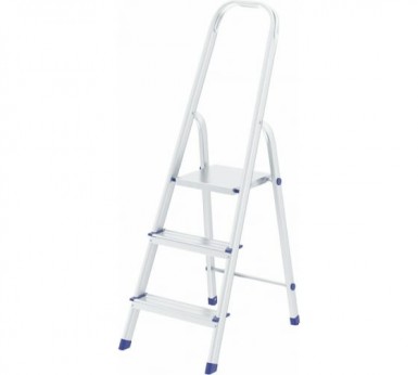 Стремянка, 3 ступени, алюминиевая СИБРТЕХ P -  магазин крепежа «ТАТМЕТИЗ»