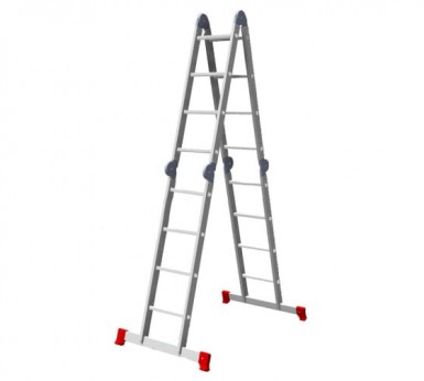 Лестница-трансформер четырехсекционная Vira Rus 4х4 118, 5х25х34см -  магазин крепежа «ТАТМЕТИЗ»