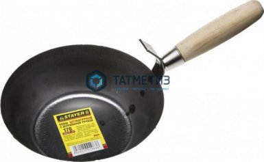 Ковш STAYER "MASTER" штукатурный с деревянной ручкой -  магазин крепежа «ТАТМЕТИЗ»