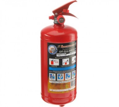 Огнетушитель порошковый ОП-2 (з) АВСЕ-Ярпожинвест | «ТАТМЕТИЗ» Огнетушитель порошковый ОП-2 (з) АВСЕ-Ярпожинвест - магазин крепежа «ТАТМЕТИЗ»