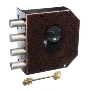 Замок накладной ЗНС-2, 5 кл, б о "Сиблок" ЕРМАК -  магазин крепежа «ТАТМЕТИЗ»