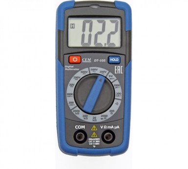 Мультиметр цифровой DT-105 CEM -  магазин крепежа «ТАТМЕТИЗ»