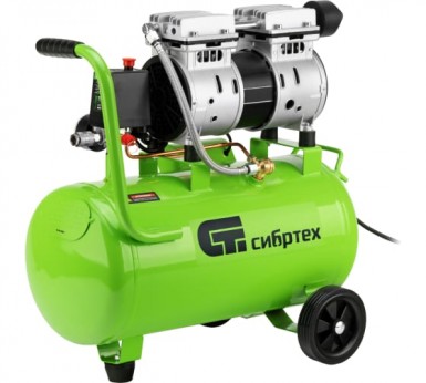 Компрессор безмаслянный малошумный МБ 1100/24,1100 Вт, 24 л, 170 л/мин// Сибртех | «ТАТМЕТИЗ» Компрессор безмаслянный малошумный МБ 1100/24,1100 Вт, 24 л, 170 л/мин// Сибртех - магазин «ТАТМЕТИЗ»