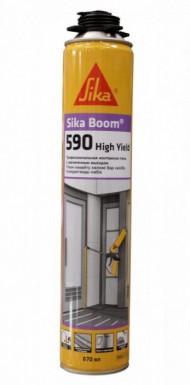 Пена монтажная проф Sika Boom-590 High Yield 870мл 12 | «ТАТМЕТИЗ» Пена монтажная проф Sika Boom-590 High Yield 870мл 12 - магазин крепежа «ТАТМЕТИЗ»