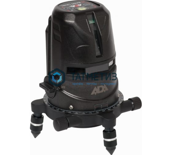 Построитель лазерных плоскостей ADA 2D Basic Level (построитель плоскостей, сумка, инструкция) Построитель лазерных плоскостей ADA 2D Basic Level (построитель плоскостей, сумка, инструкция)