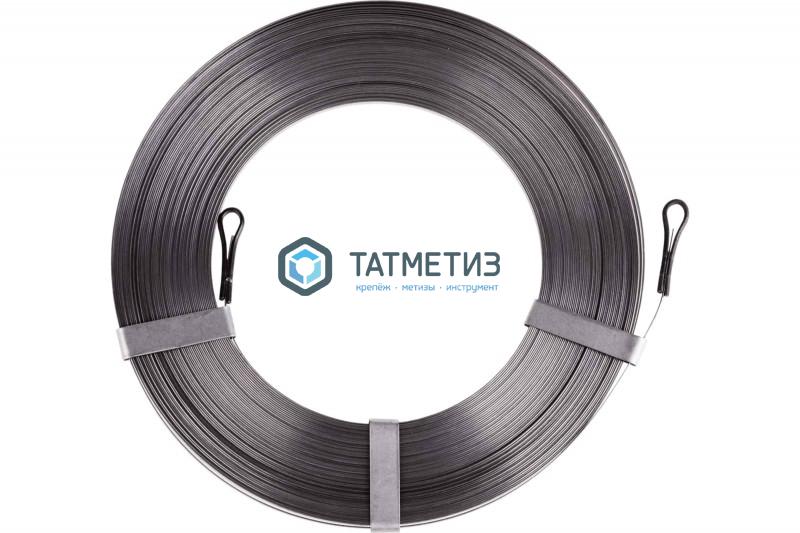 Протяжка кабельная стальная плоская PROconnect, 20 м Протяжка кабельная стальная плоская PROconnect, 20 м