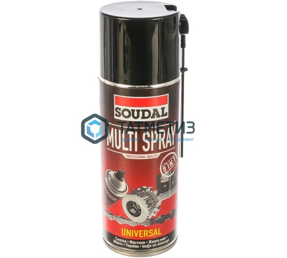 Смазка SOUDAL силиконовая MULTI SPRAY 400 мл Смазка SOUDAL силиконовая MULTI SPRAY 400 мл