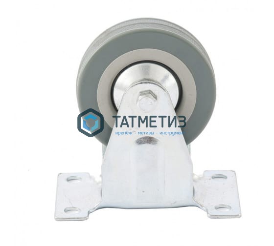 Колесо неповоротное d-100мм, крепление платформенное СИБРТЕХ Колесо неповоротное d-100мм, крепление платформенное СИБРТЕХ