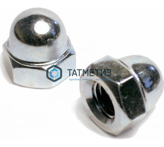 Гайка колпачковая DIN 1587, оц М8 (3000 шт/уп) КК Гайка колпачковая DIN 1587, оц М8 (3000 шт/уп) КК