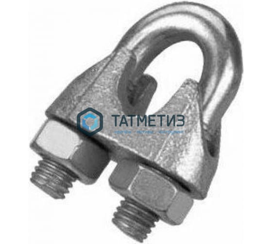 Зажим троса DIN 741 28 Зажим троса DIN 741 28