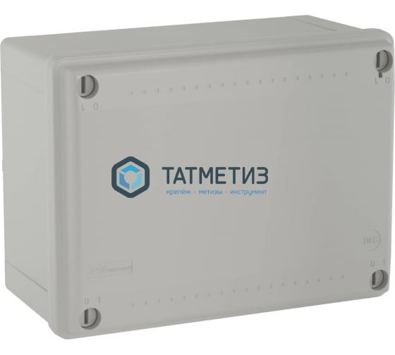 Коробка распр. ОП 150х110х70 (гладкие стенки) IP56 ДКС 54010 Коробка распр. ОП 150х110х70 (гладкие стенки) IP56 ДКС 54010