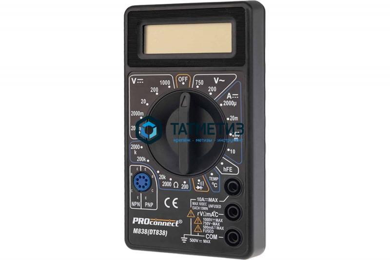 Мультиметр портативный М838 Proconnect Мультиметр портативный М838 Proconnect