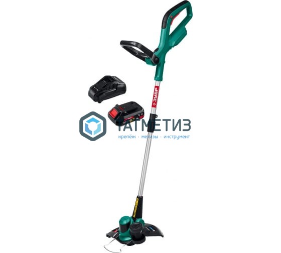 Триммер аккумуляторный 18 В, 1 АКБ (2 Ач) ЗУБР Триммер аккумуляторный 18 В, 1 АКБ (2 Ач) ЗУБР