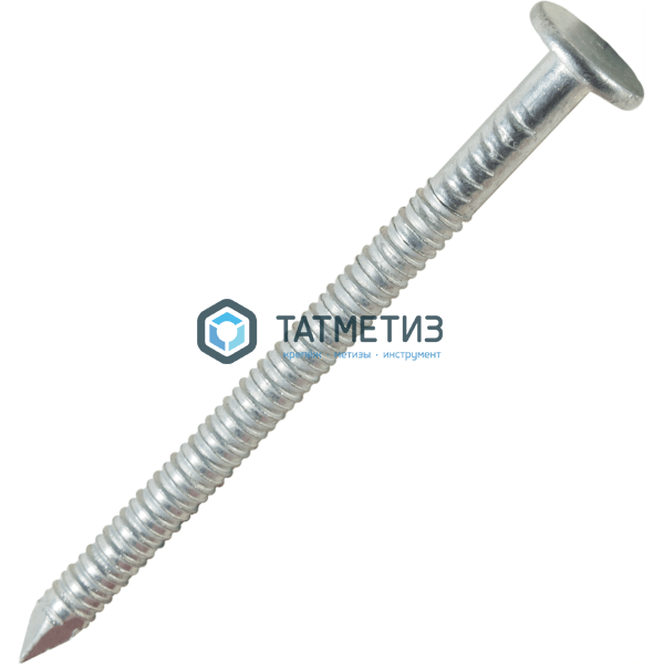 Гвозди ершен. оцинкован. 2,8х90 (5 кг/уп) Гвозди ершен. оцинкован. 2,8х90 (5 кг/уп)